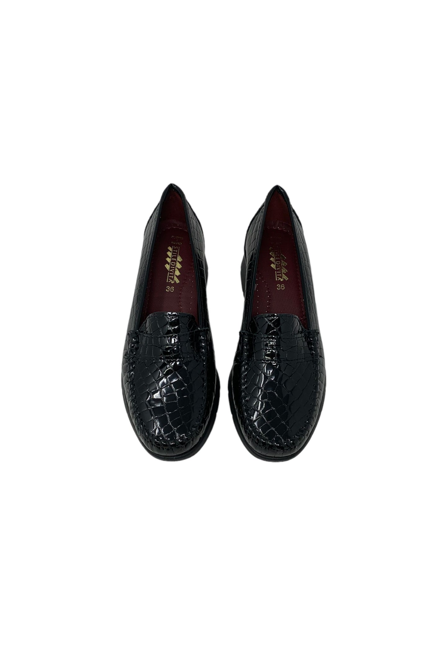 Mocassino comfort 2584 nero donna