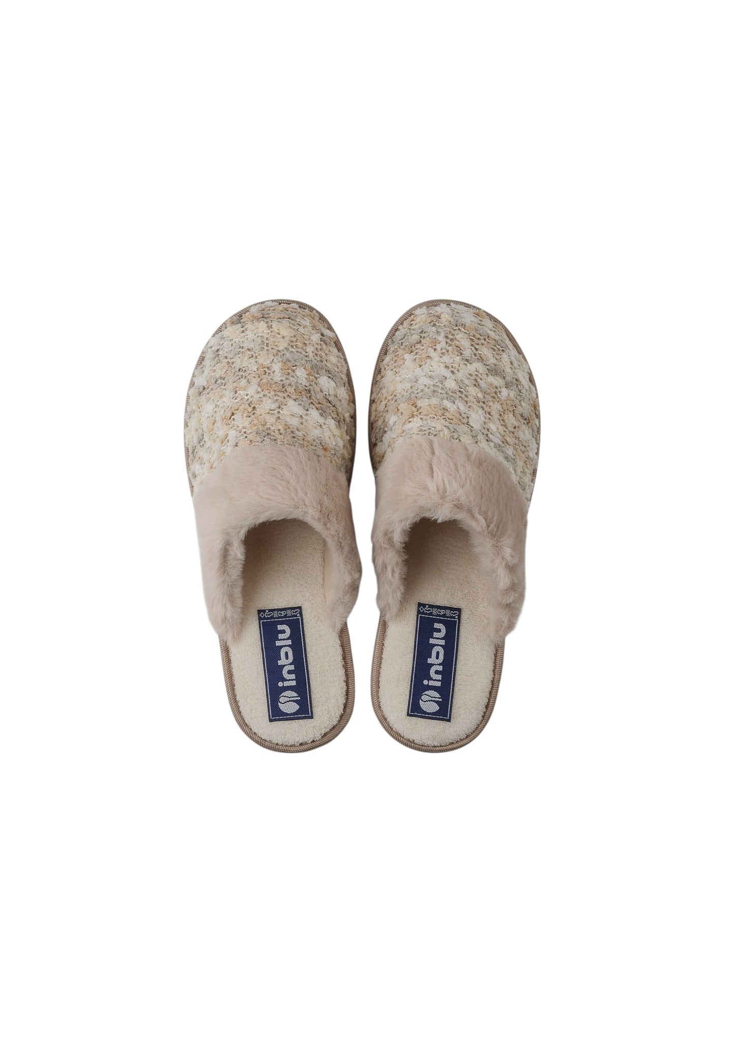 Pantofola INBLU LB000109 GHIACCIO donna