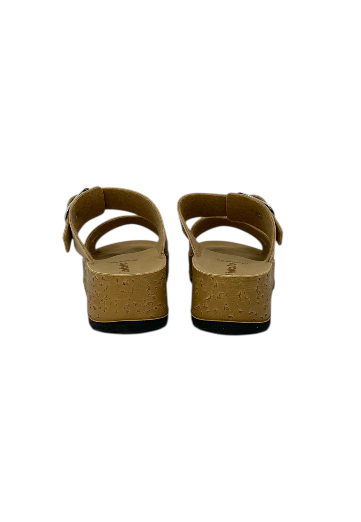 Ciabatta INBLU PK000045 SABBIA donna
