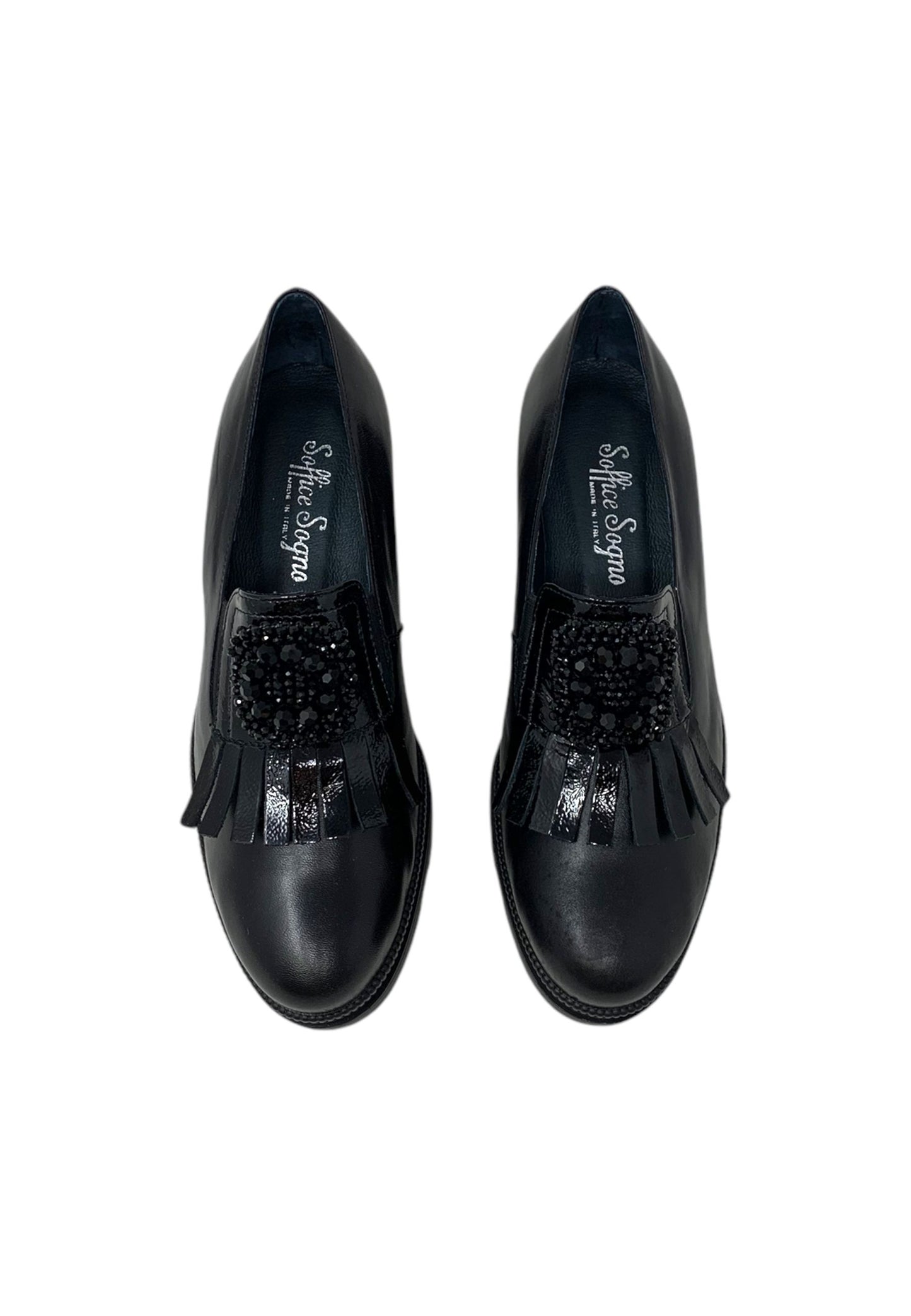 Mocassino comfort SOFFICE SOGNO I4MEDAA2 nappa nero Donna