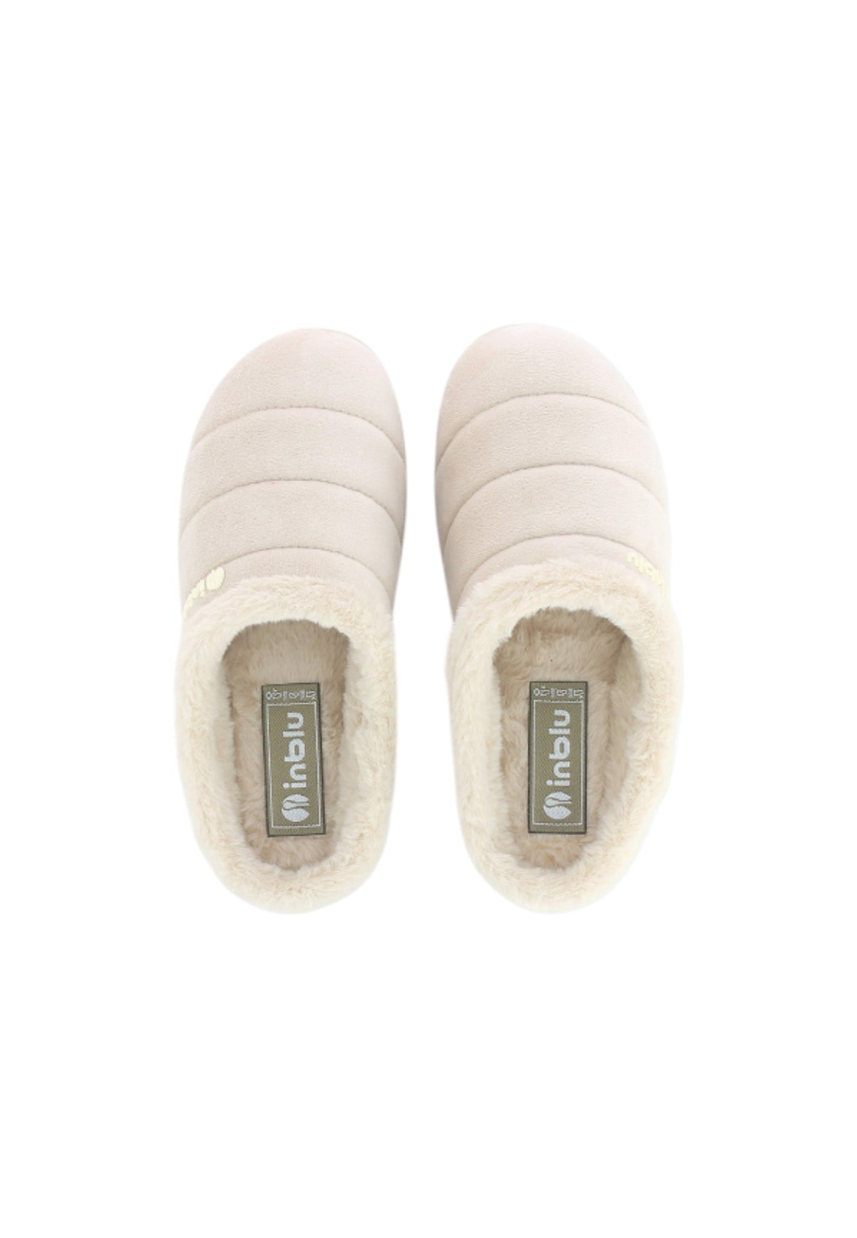 Pantofola INBLU FZ000001 GHIACCIO donna