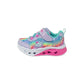 Sneakers luminose Skechers 303253N/LVAQ Heart lights bambina