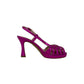 Sandali con tacco JOEL A7720 liz lame fuxia donna