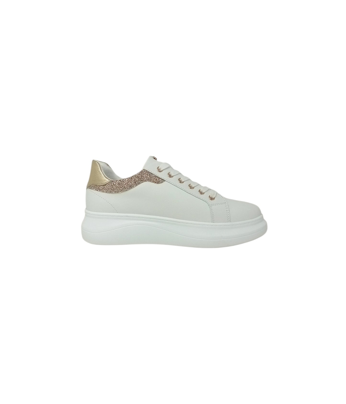 Sneakers InBlu IN000467 PLATINO donna