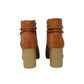 Stivaletto con tacco GALIA H2732-7 CAMEL donna
