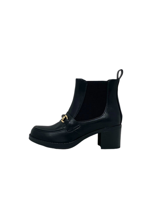 Stivaletto con tacco GALIA KMD24W-4G BLK donna