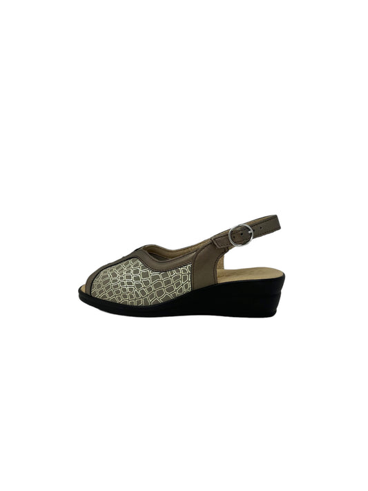 SANDALO LINEA COMODA STILE DI VITA 8113 BRONZO  DONNA