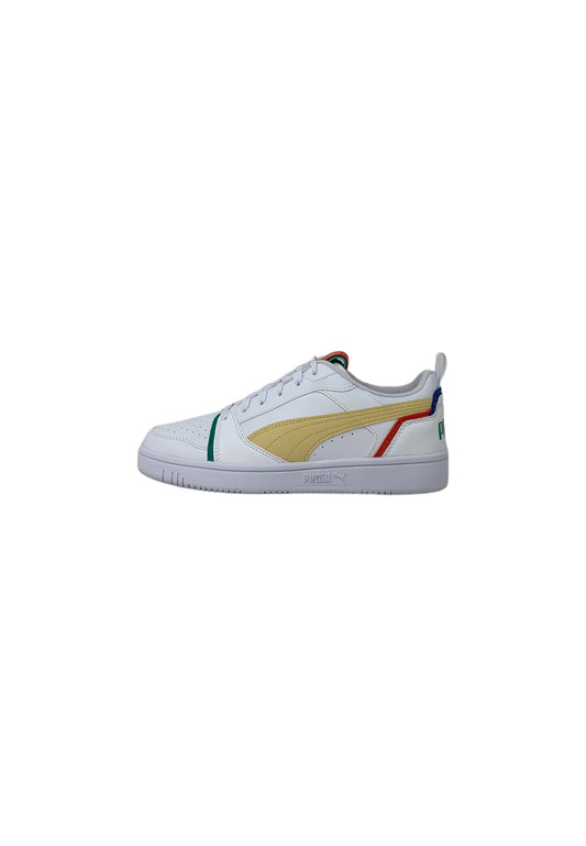 Sneaker PUMA  Rebound V6 Lo R,S,B Jr 395568 01 ragazzo