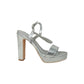 Sandalo KISS KRISS M13 ARGENTO donna