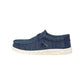 Mocassini HEYDUDE WALLY STRETCH SOX 41898-410 NAVY Uomo