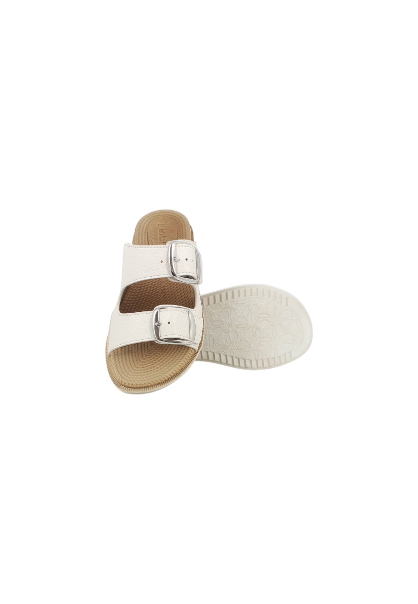 Ciabatta INBLU PR000003 BIANCO donna