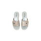 Ciabatta PATRIZIA AZZI 471 PLATINO donna