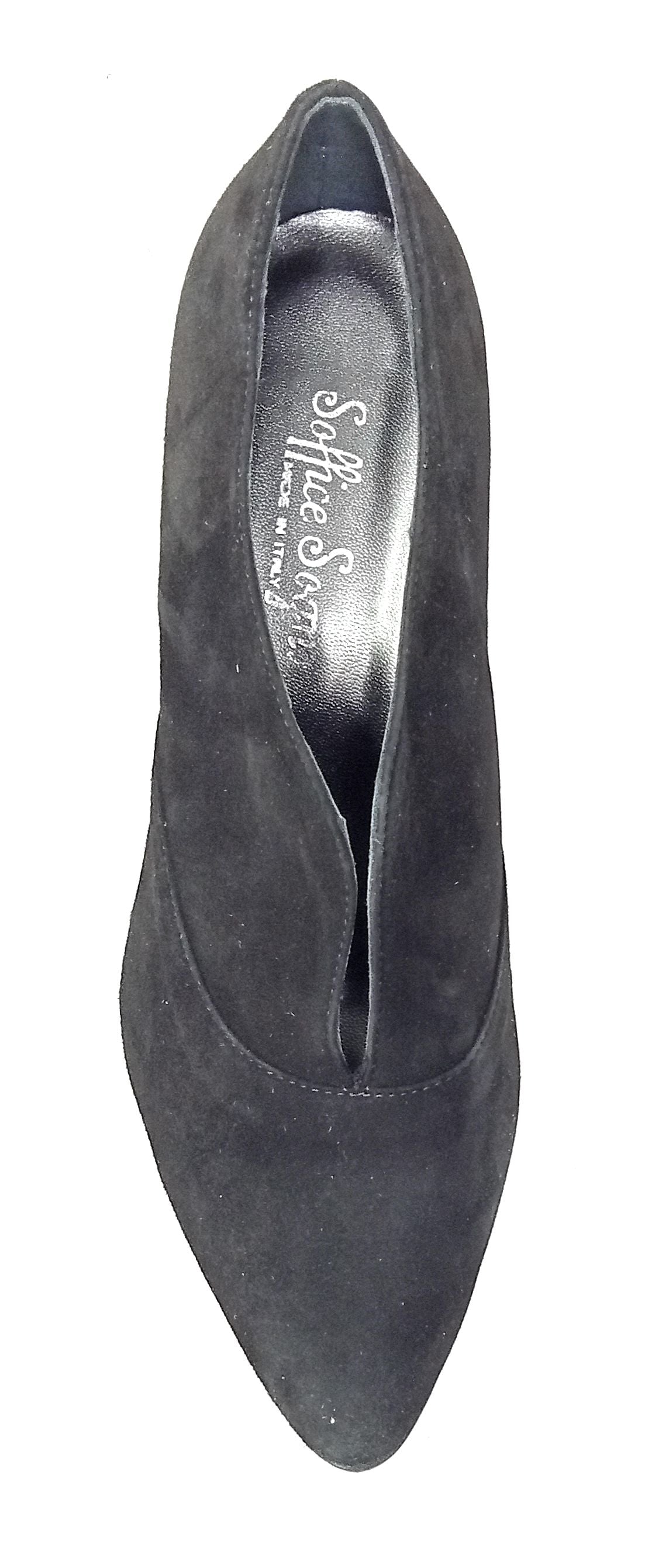 Scarpa comfort da passeggio SOFFICE SOGNO 21159 CAMOSCIO NERO donna