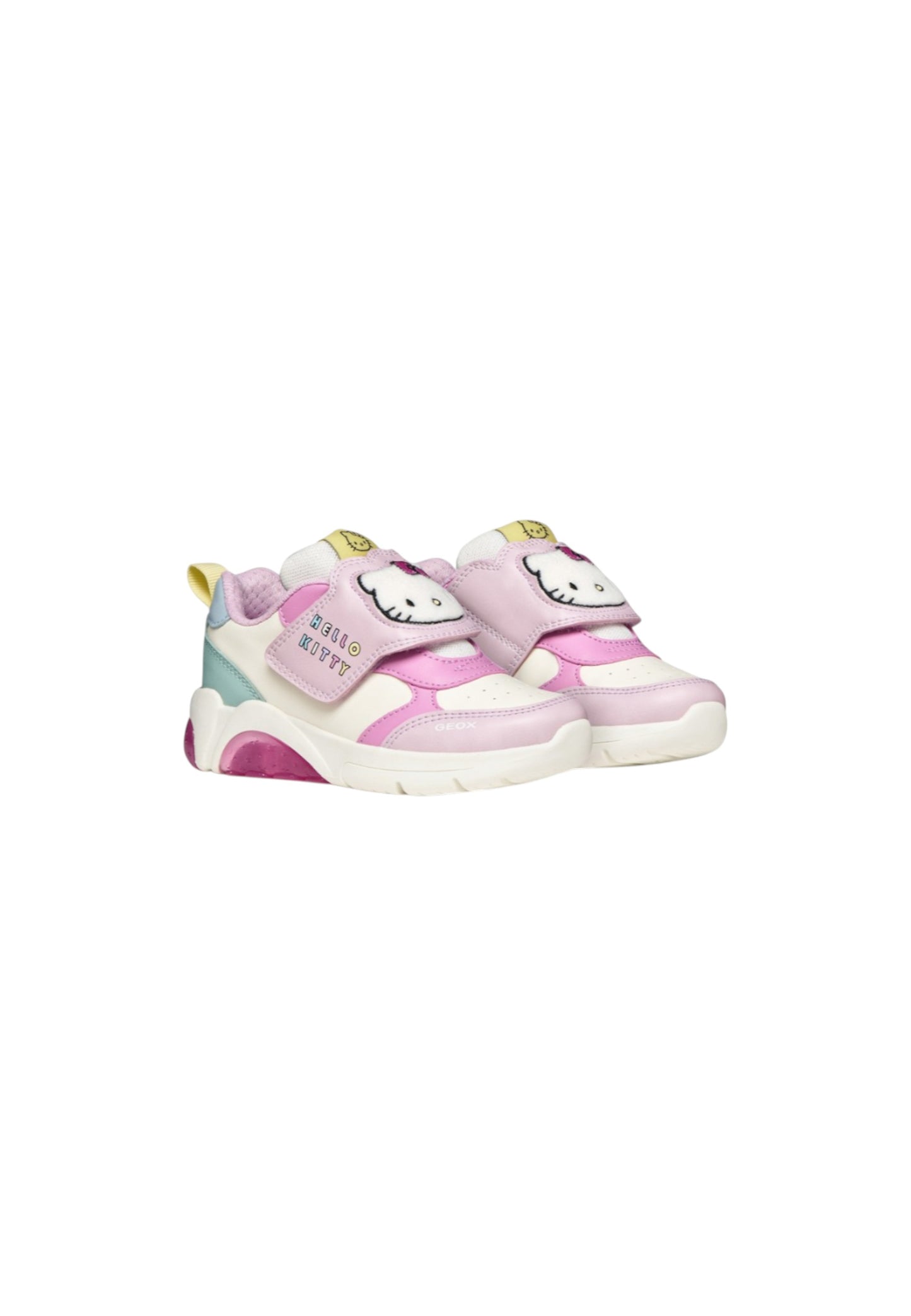 Sneaker Geox Fadinlight Girl "Hello Kitty" J66M4D 000BC C8206 bambina
