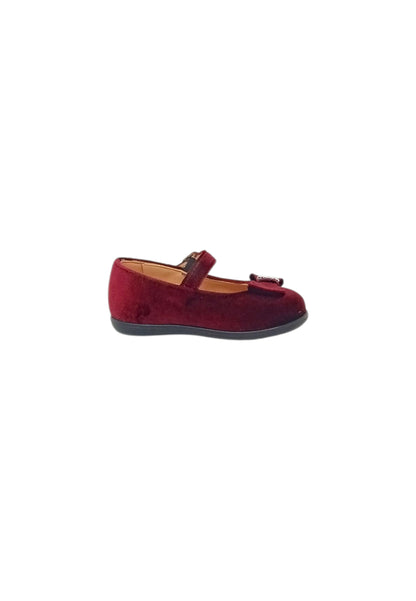 Ballerine  Sa.Ba. Calzature 234 VELLUTO BORDEAUX bambina