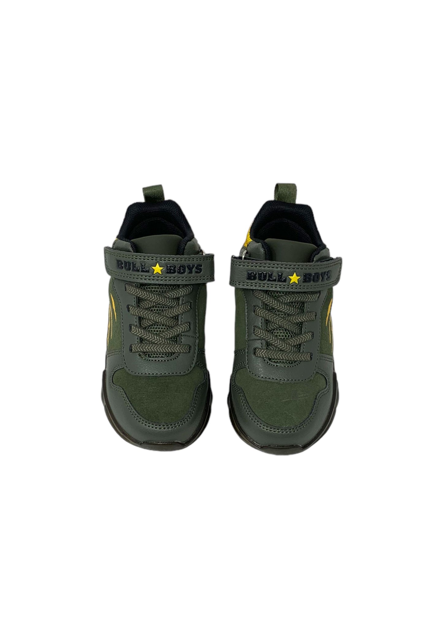 Sneakers BULL BOYS  DNAL3395 verde giallo Bambino