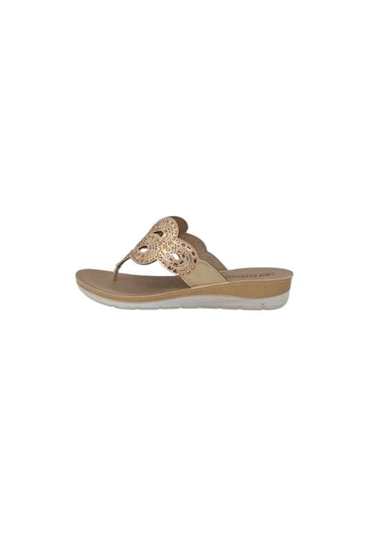 Ciabatta infradito  INBLU BV000050 SABBIA DONNA