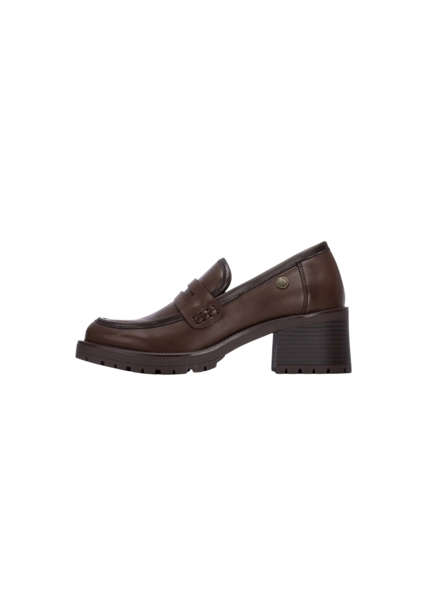Mocassino con tacco XTI 146084 MARRON donna