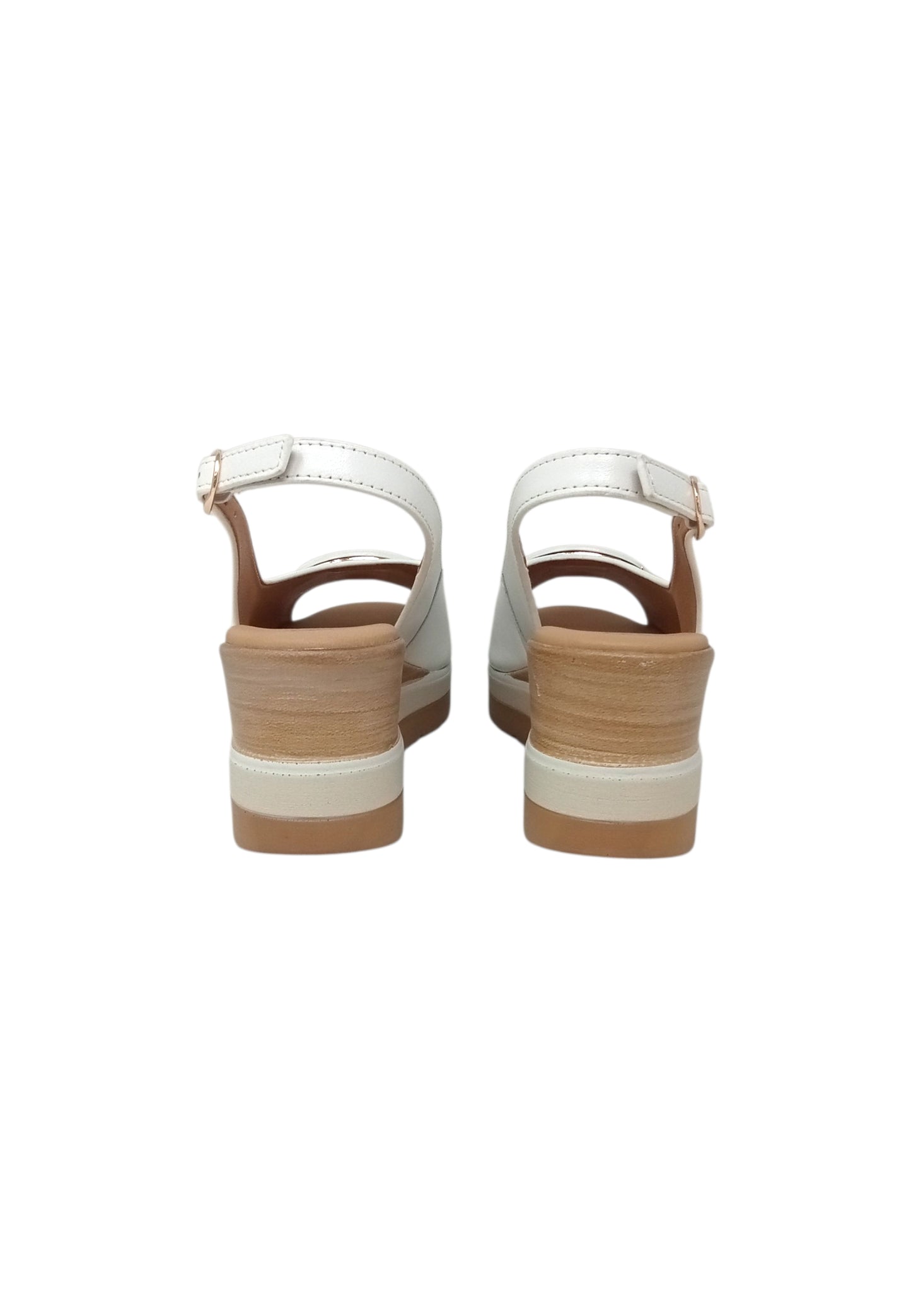 Sandali con tacco REPO 20234-E6 BIANCO donna