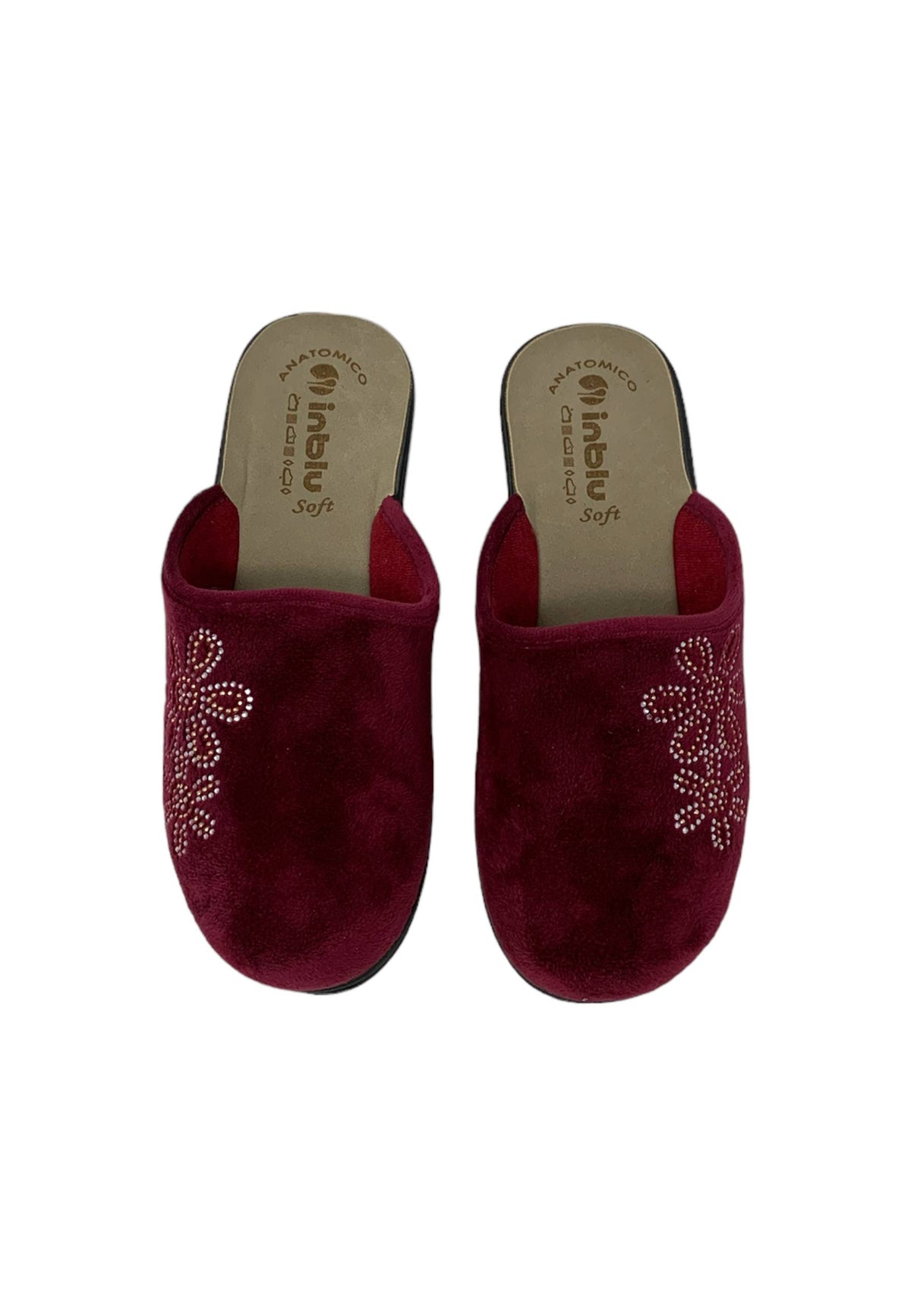 Pantofola INBLU GI000015 BORDEAUX donna
