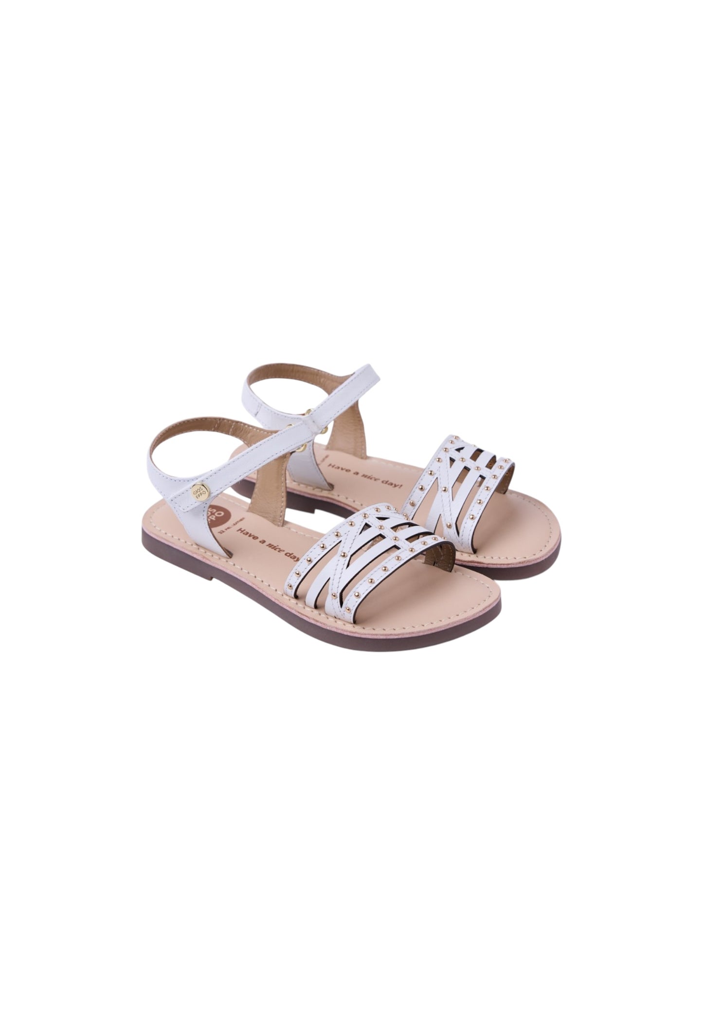 Sandali GIOSEPPO YSTAD 78944 WHITE bambina