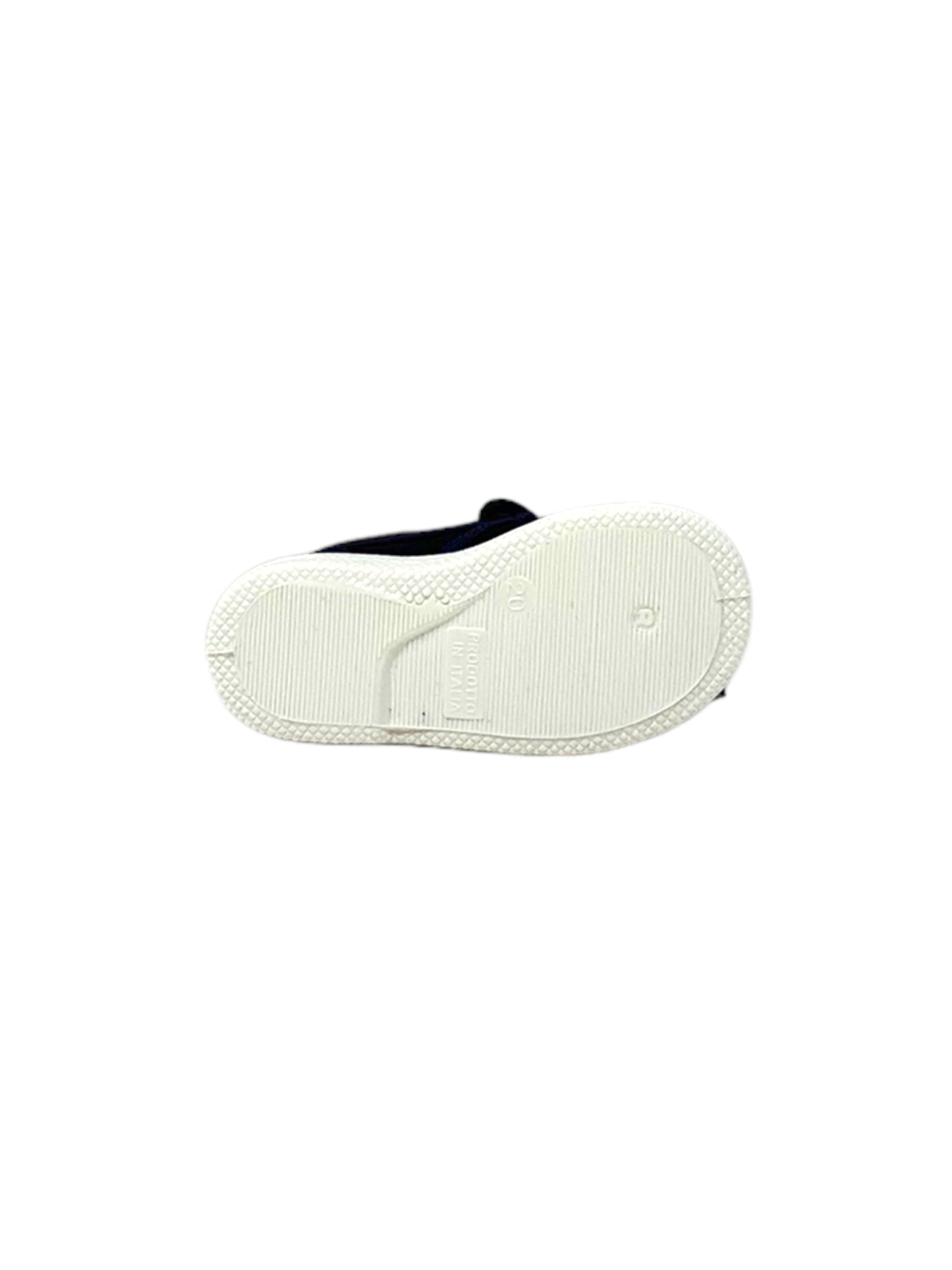 Mocassino DXO Vigevano VELA COTTON BLU  bambino