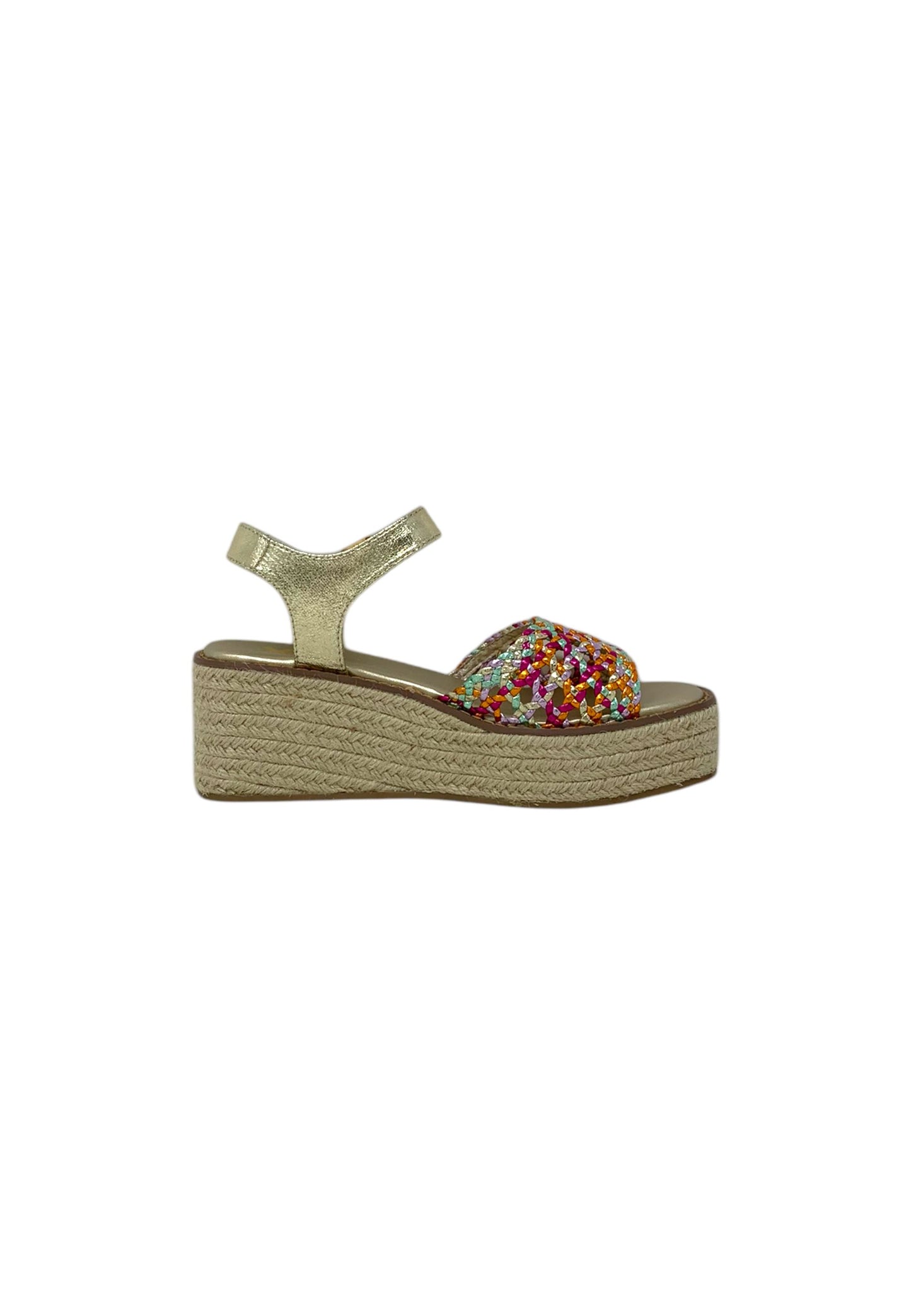Sandali con zeppa XTI 143943 FUXIA donna