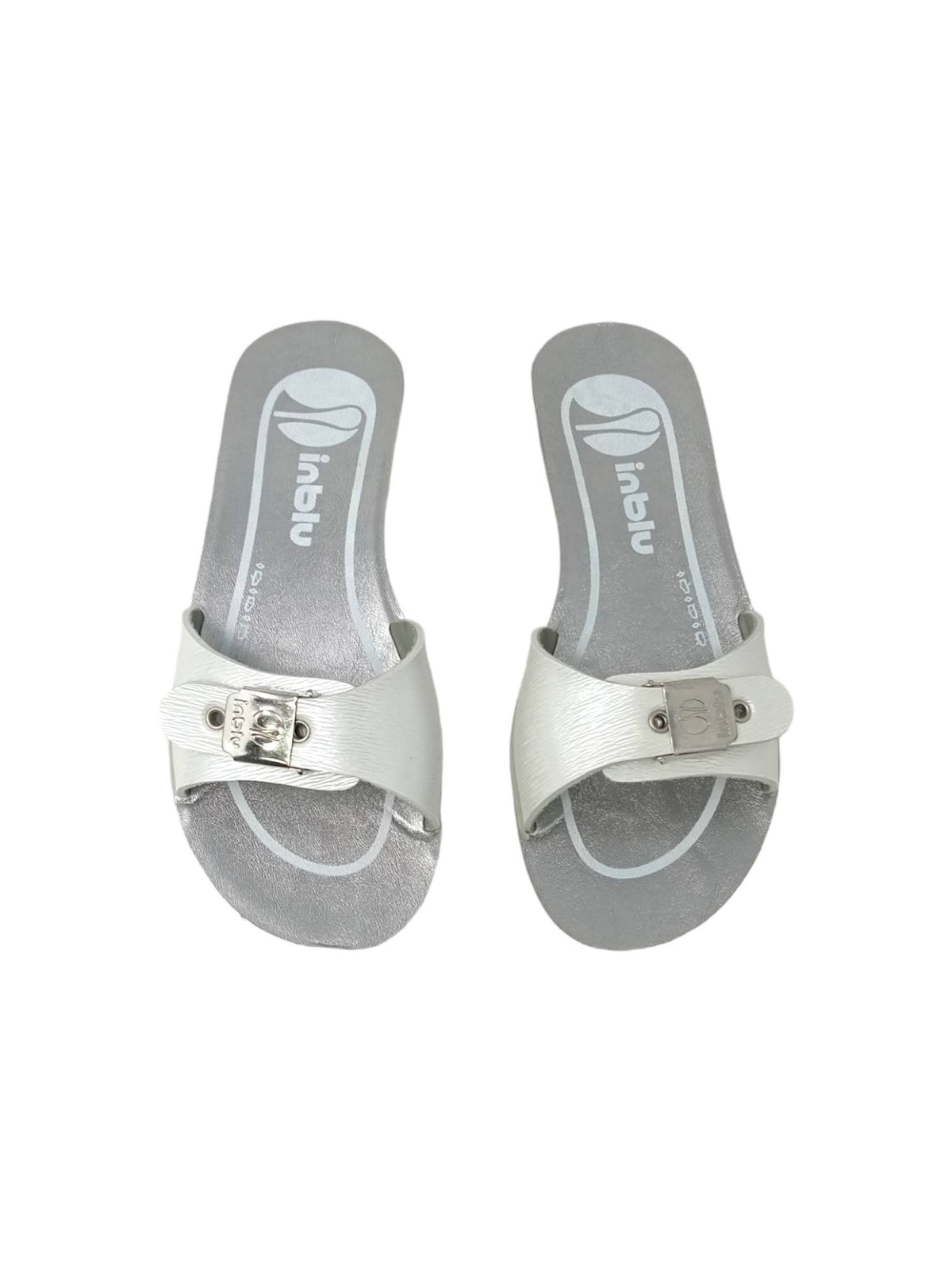 Ciabatta INBLU ME000041 BIANCO donna