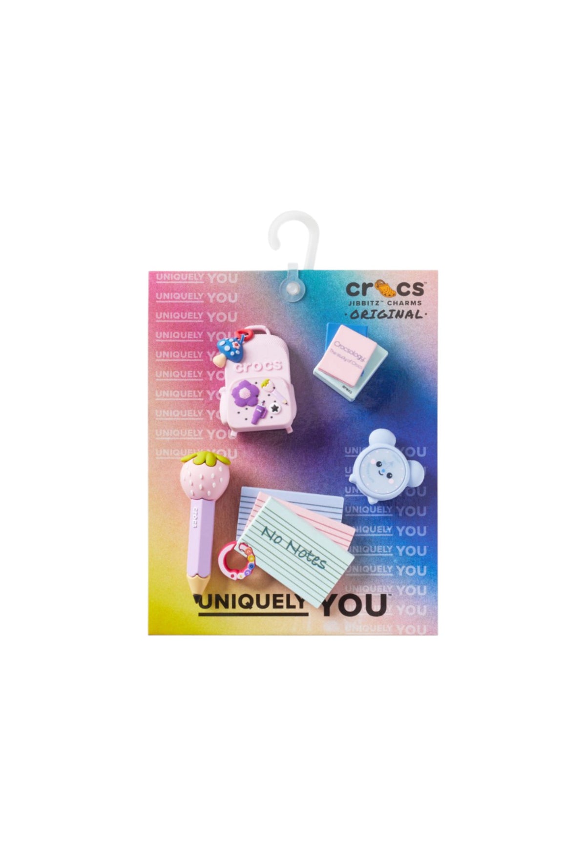 Jibbitz charms 10016024 Girly back to school 5 pack