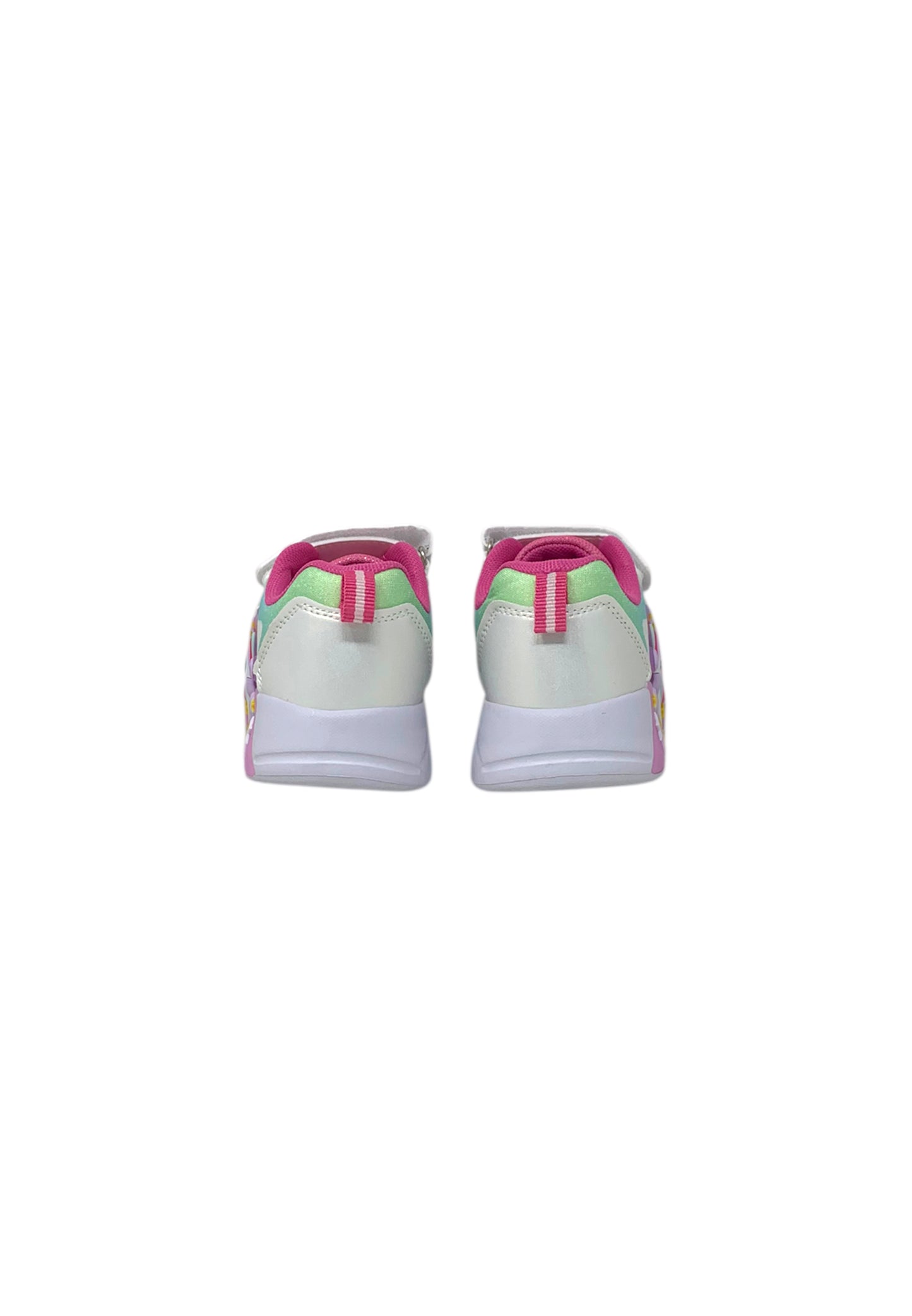 Sneaker luminose Silver Unicorn S8010208T WHT Bambina