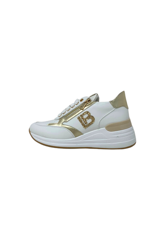Sneakers LAURA BIAGIOTTI 9660 wht/gold Donna