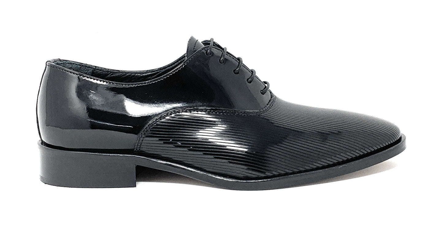 Scarpa modello francesina  ANTICA CALZOLERIA CAMPANA 8000 VERNICE NERO uomo