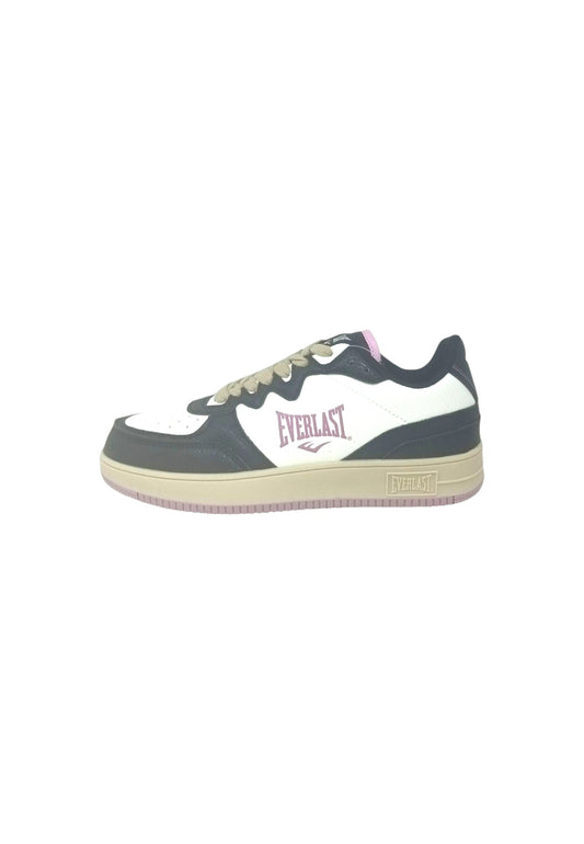 Sneaker EVERLAST EV-300 BLK/WHT/MVE donna