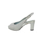 Sandalo con tacco VERNISSAGE  23660 GALASSIA ARGENTO donna