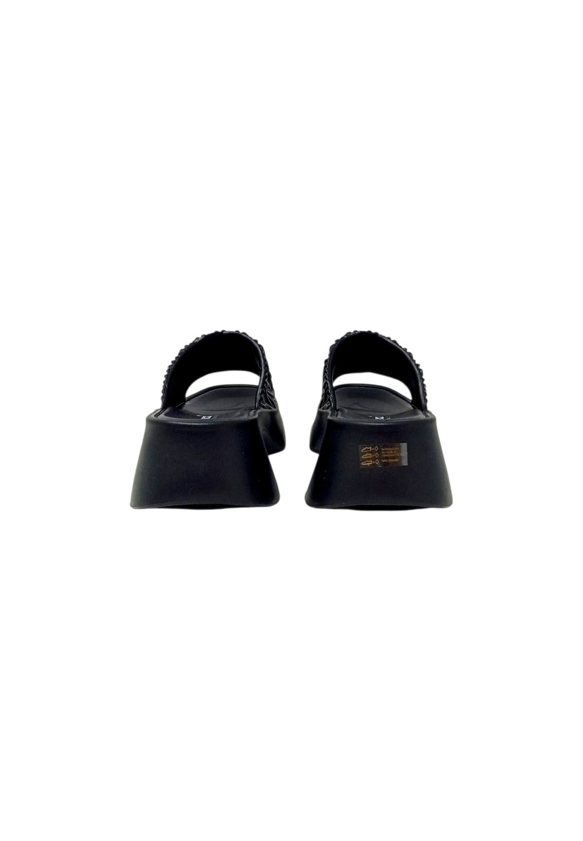 Ciabatta con tacco DE FONSECA DE.OROSEI WC52 NERO DONNA