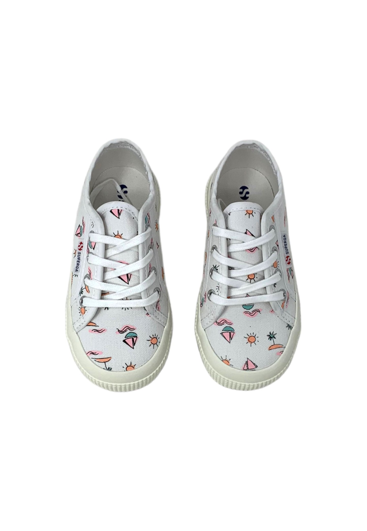 Sneaker SUPERGA  2750 KIDS SEA PRINT S4123ZW A6L Bambino