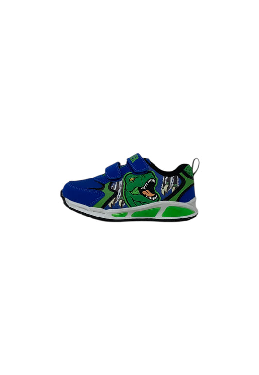 Sneaker luminose Silver Dinosauro S8020167S BLUE  Bambino