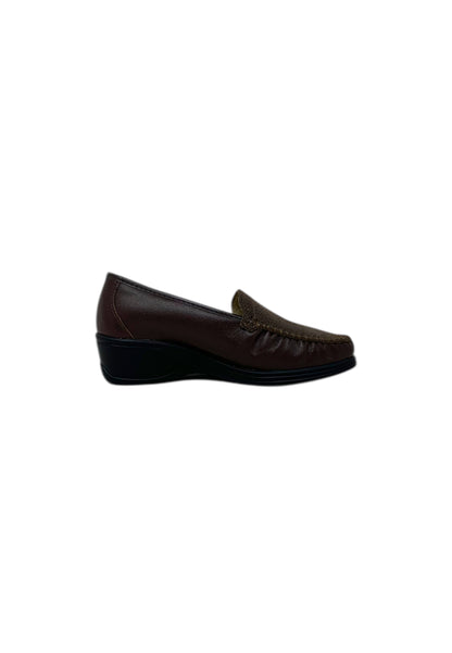 Mocassino comfort 2377 MARRONE donna