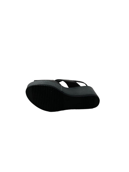 Sandalo con zeppa SOFFICE SOGNO 2314 NERO donna