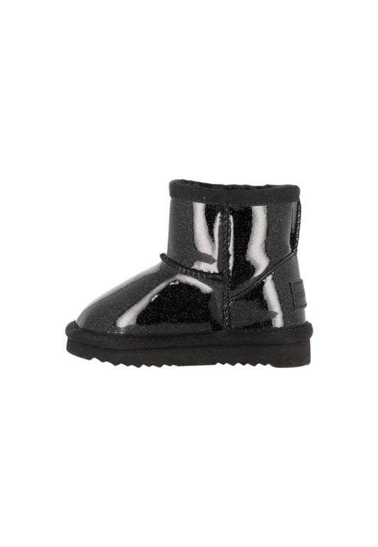 Stivaletto con pelliccia GRUNLAND JR CROY PP0485-I4 NERO bambina
