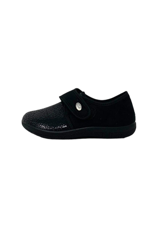 PANTOFOLA CHIUSA SANYCOM  7175 NERO DONNA