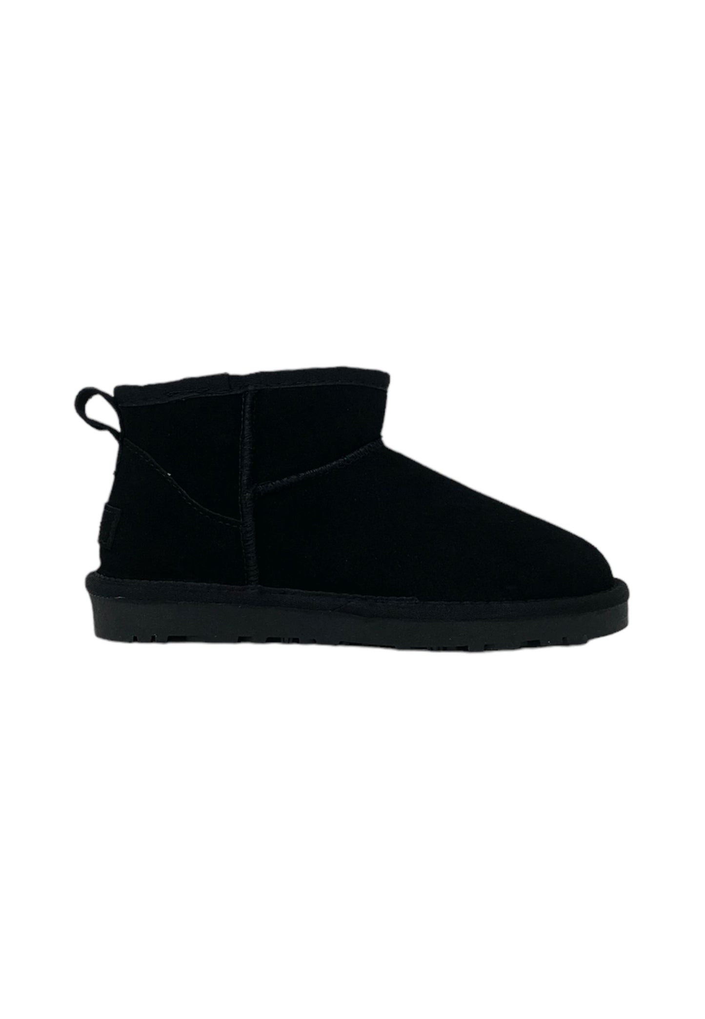 Stivaletti con pelliccia W-1022 BLACK Made in Italy donna