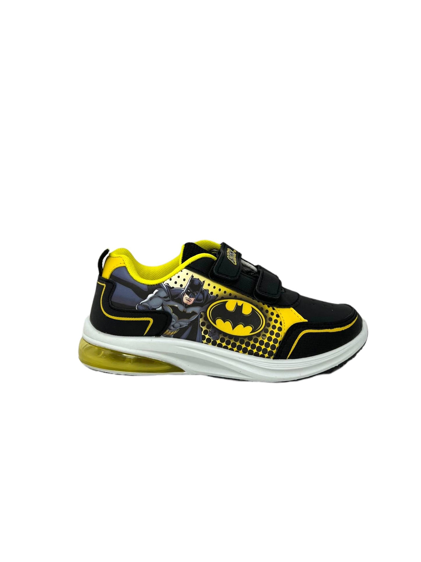 Scarpa da passeggio con luci BatMan W1020080S BLK BAMBINO