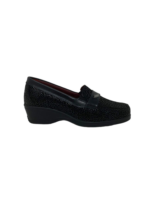 Mocassino comfort da passeggio STILE DI VITA 2982 GIANNUTRI NERO Donna