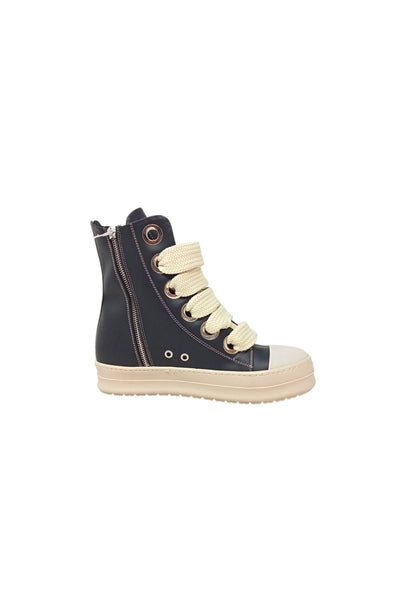 Sneakers F09 Miriam Occhiello corda nero/beige unisex