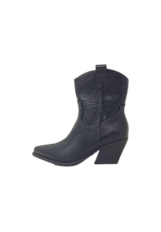 Stivaletto con tacco GALIA Q1203 BLK donna