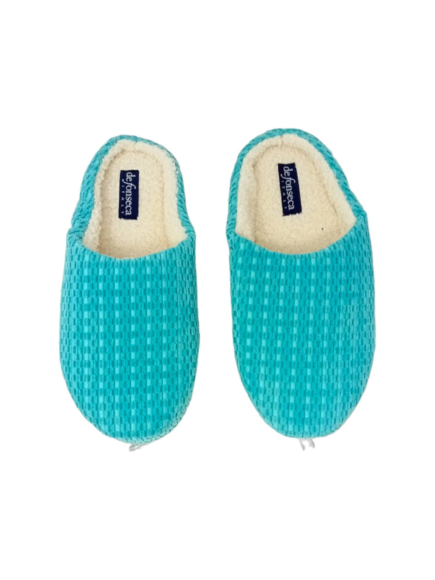 Pantofola DE FONSECA DE.VENARIA W934 VERDE ACQUA Donna