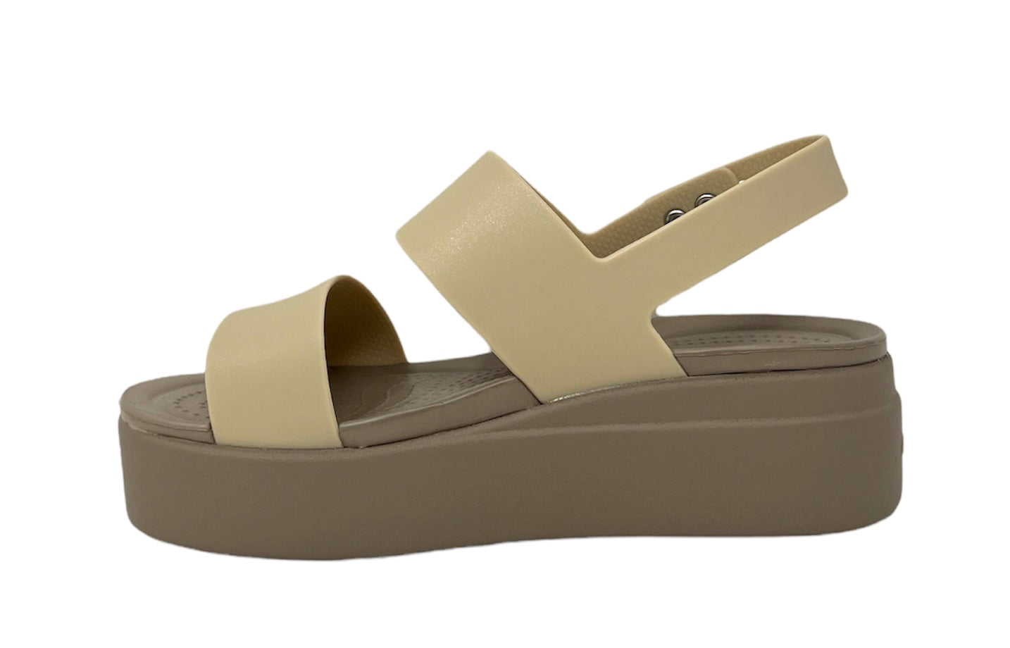 Sandalo da passeggio CROCS BROOKLYN 207641-99P METALLIC Donna taglia eu