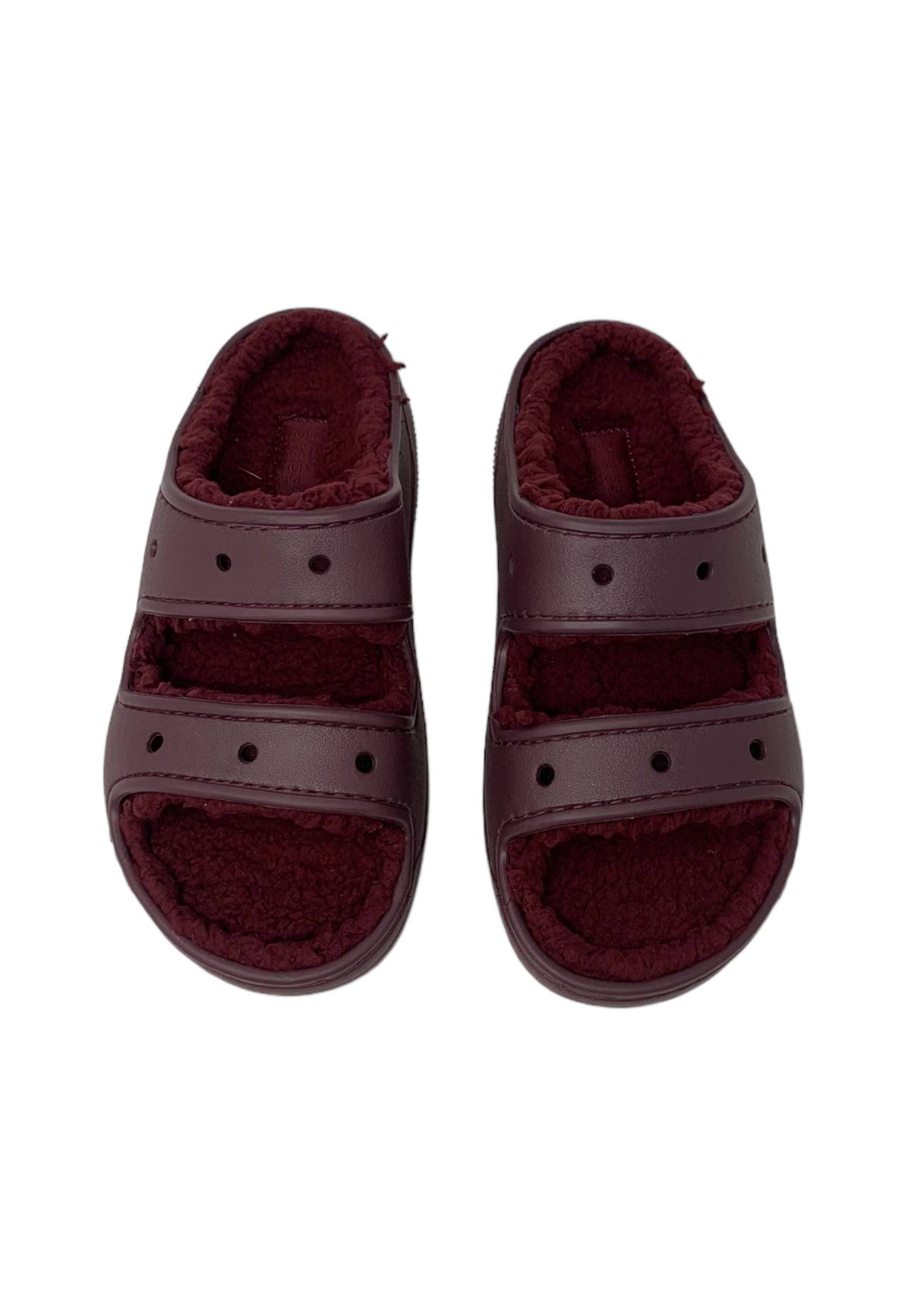Ciabatta CROCS con pelliccia 207446-6WD donna