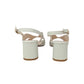 Sandali con tacco REPO 38634 AVORIO donna